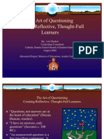 The Art of Questioning - Formatting Checked