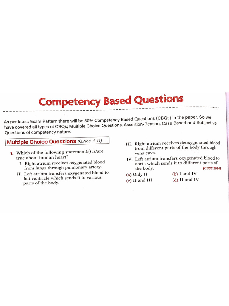 Class 10th, CH - Life Process Q-1 | PDF
