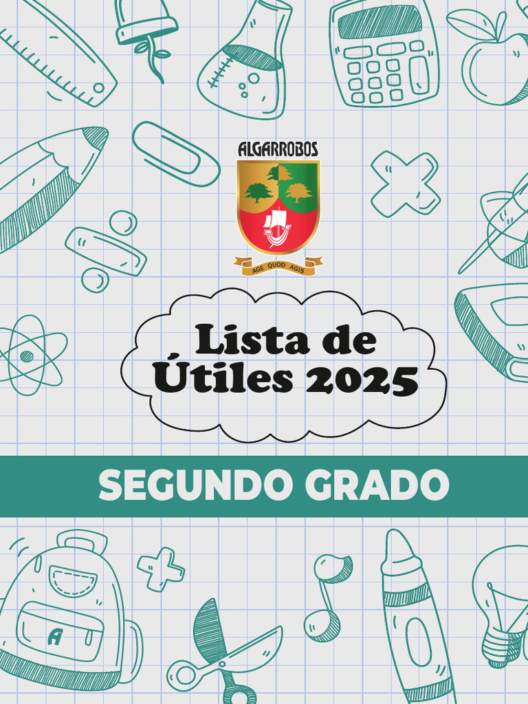 Útiles Escolares 2025 para Segundo Grado | PDF | Papelería