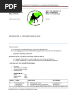 Community Development PDF Notes | PDF | Community | Concept