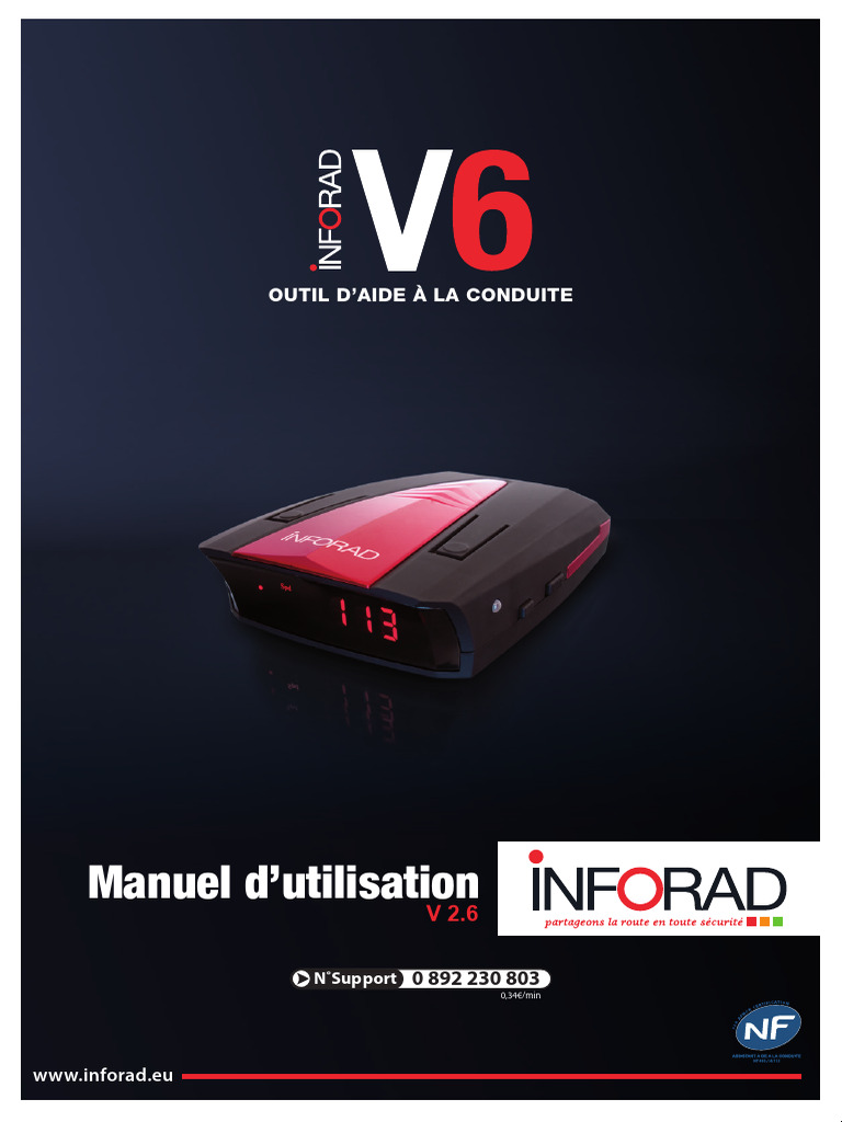 Guide d'utilisation INFORAD V6 | PDF | USB | PC compatibles IBM