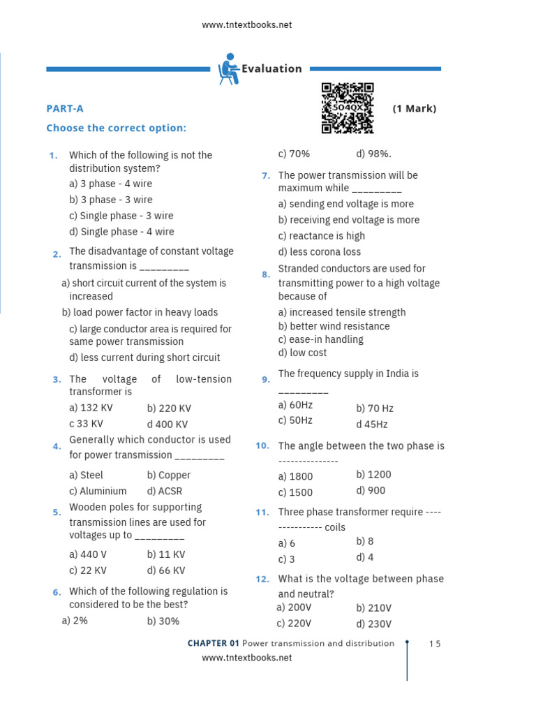 Power Transmission and Distribution Overview | PDF | Electric Motor ...