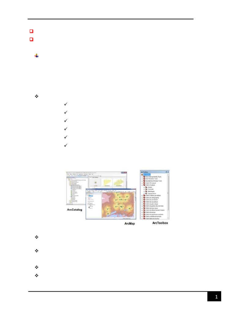 ArcGIS Software Manual for Surveying | PDF | Arc Gis | Esri