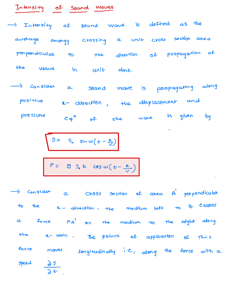 Waves - 3 (Sound Waves) | PDF | Waves | Sound
