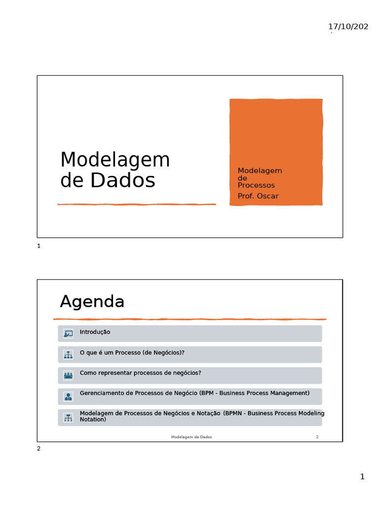 Modelagem de Processos e Dados Empresariais | PDF | Gestão de processos ...