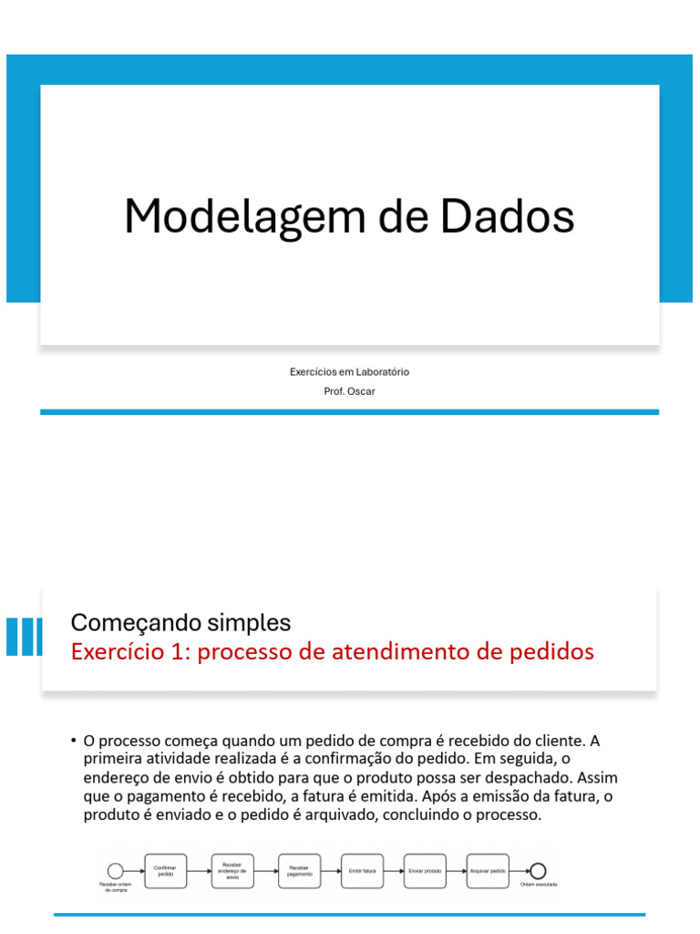Modelagem de Dados e Processos Empresariais | PDF | Planejamento de ...