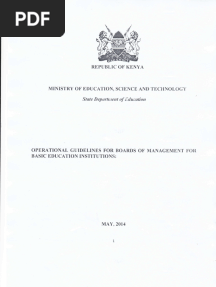 Guidelines, BOMs for Basic Edu Institutions(1)