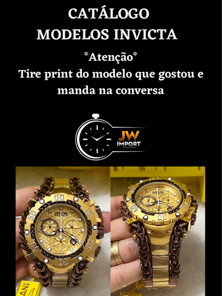 Catálogo Modelos Invicta | PDF