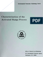 Characterization of The Activated Sludge Process: Environmental Protection Technology Series