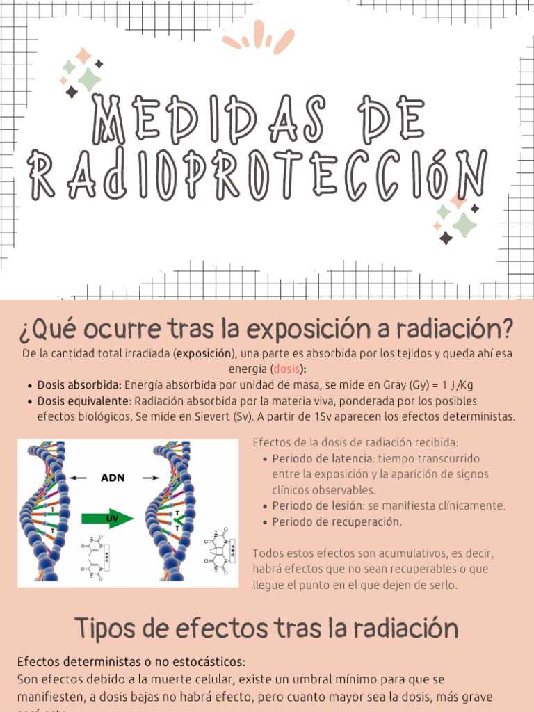 Tema 5 EOC | PDF | Radiación | Especialidades Medicas