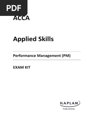PM Kaplan Exam Kit 2023-24 | PDF | Pricing | Economies