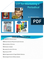 Role of STP for Marketing a Periodical(1)