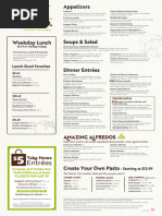 Donatos Carryout Menu | PDF | Pizza | Sausage