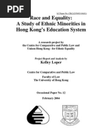 Download Race and Equality - A Study of Ethnic Minorities in Hong Kongs Education System by Grace Lo SN82113611 doc pdf