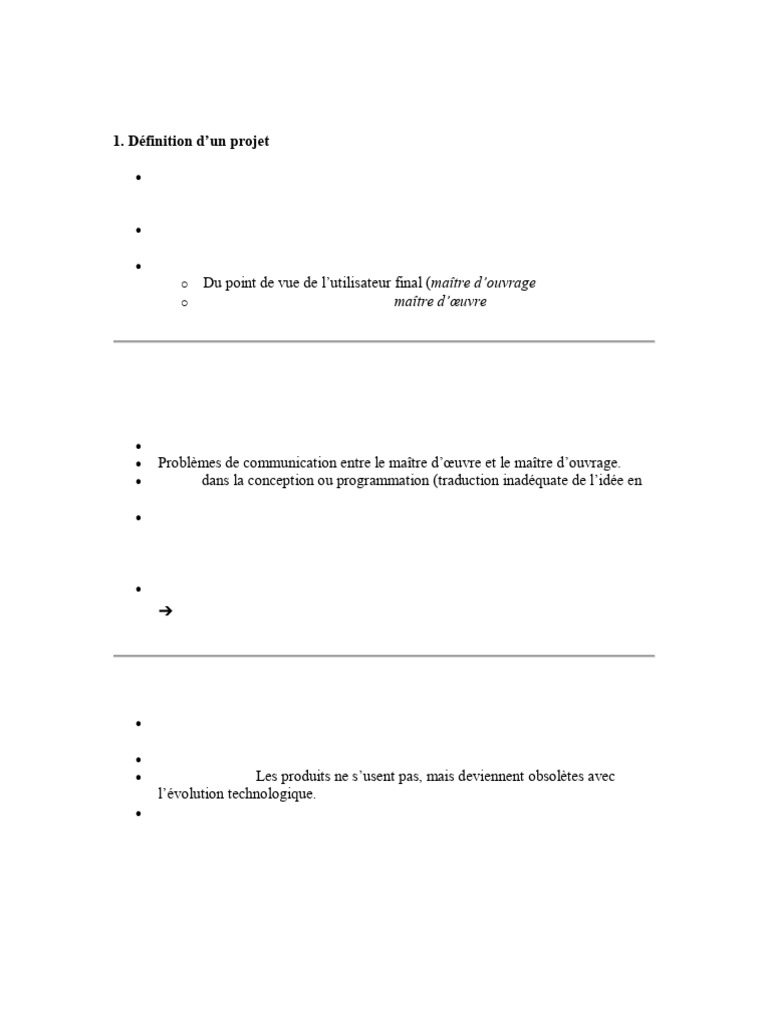 Cadre du management de projet | PDF | Risque | Gestion des risques
