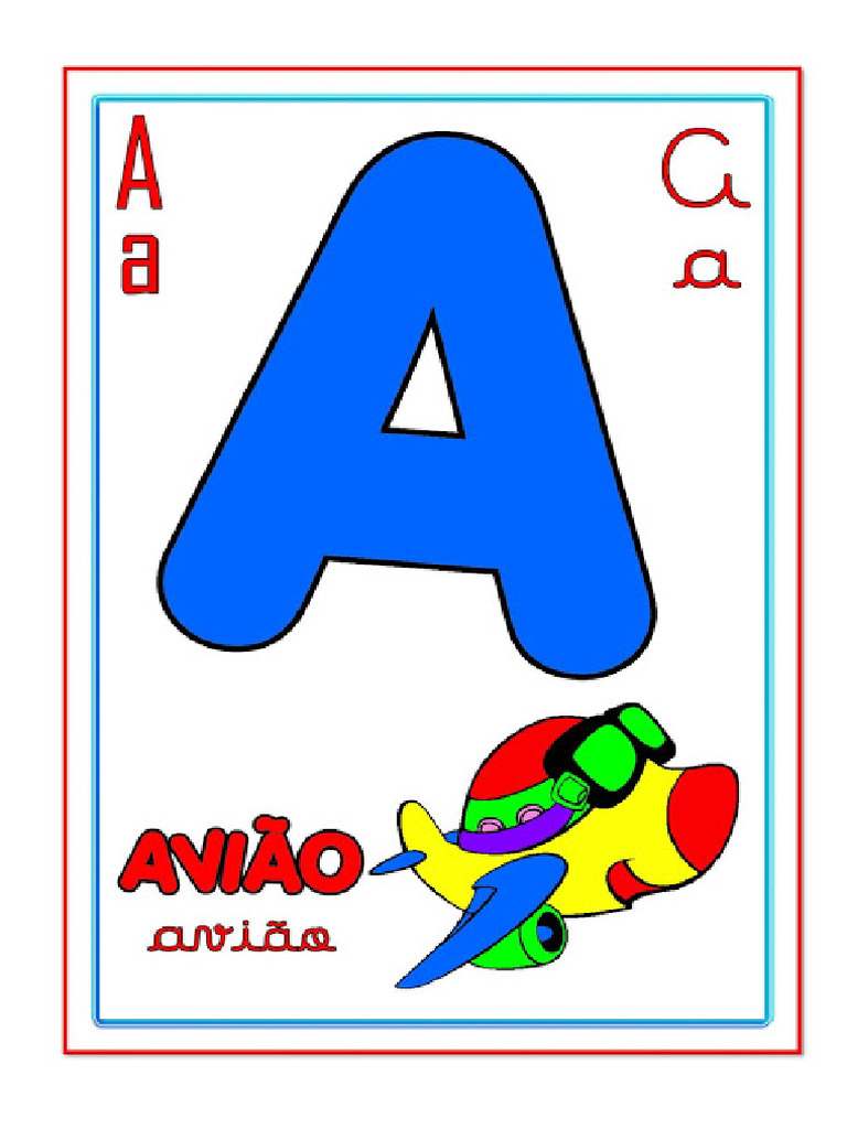 Alfabeto Ilustrado 2025 | PDF