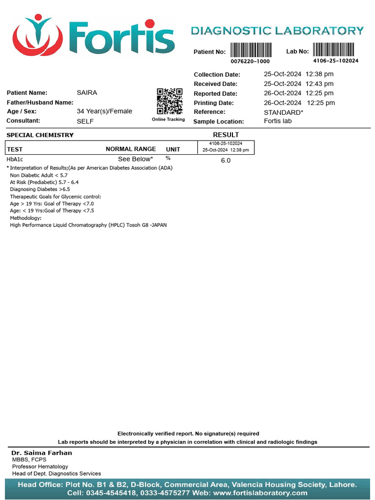Normaltestreport | PDF