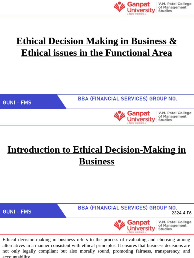 Business Ethics and Corporate Governance Unit - 3 | PDF | Morality ...
