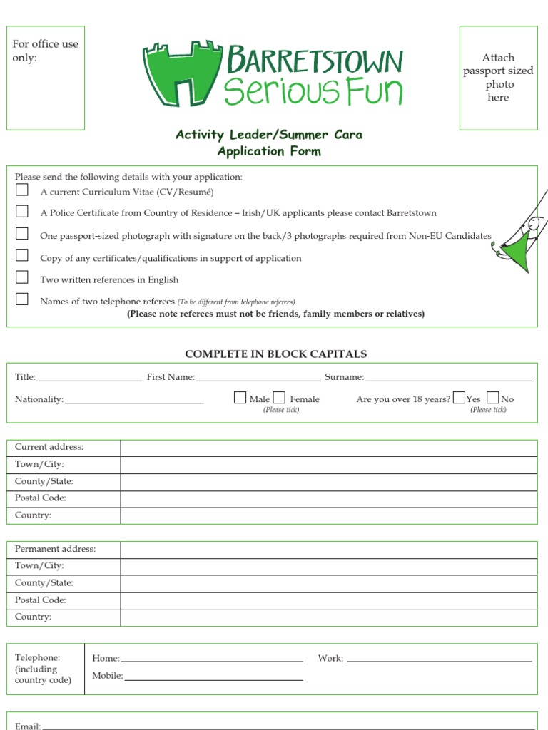 Ba - Cara App Form - New | PDF | Résumé | Self Esteem