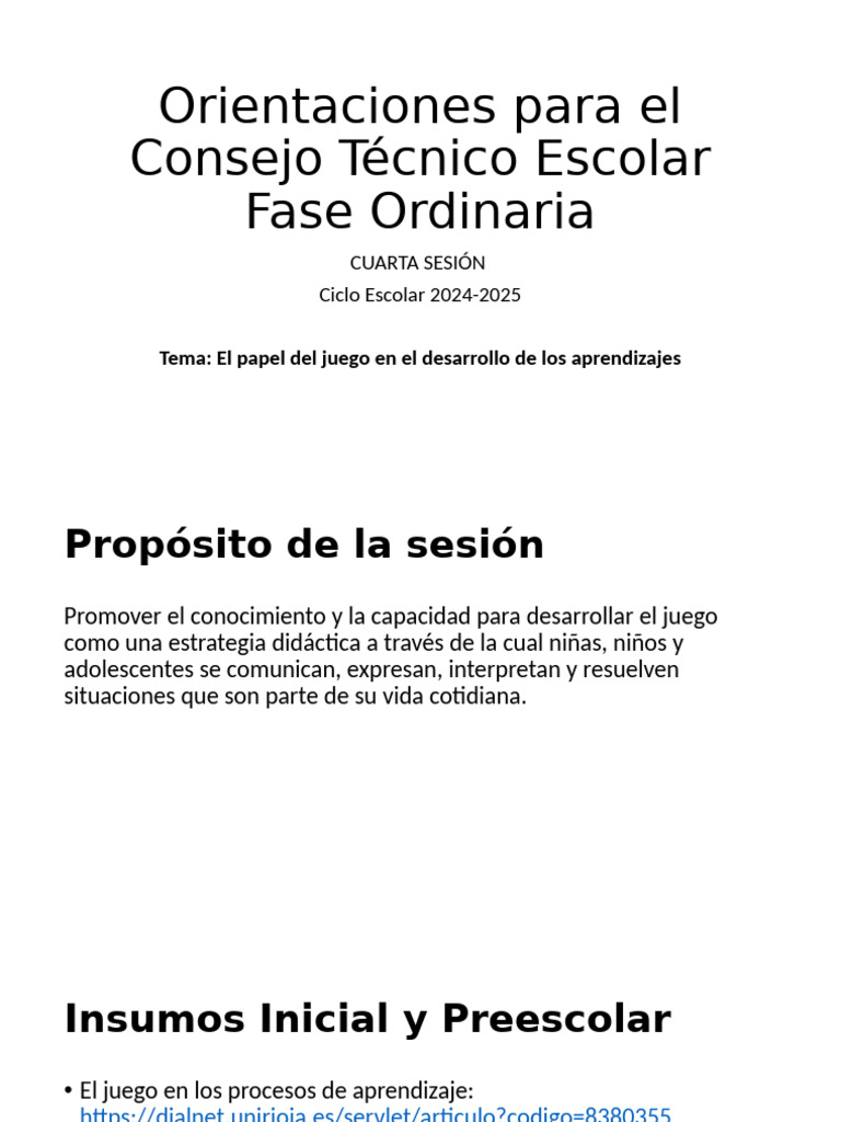 Juego y Aprendizaje en Educación Básica | PDF | Educación de la primera ...