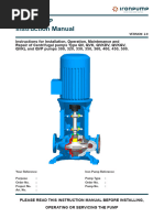 L3NG Screw Pump Operation Manual | PDF | Pump | Valve
