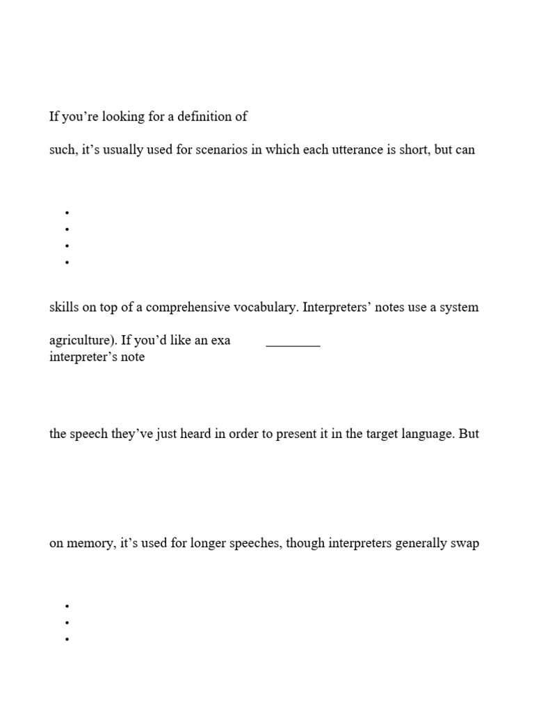 What Is Consecutive Interpreting-1 | PDF | Language Interpretation ...