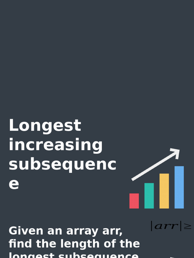 Longest Increasing Subsequence | PDF | Computer Programming ...