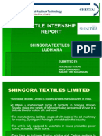 Textile Internship at Shingora Textiles