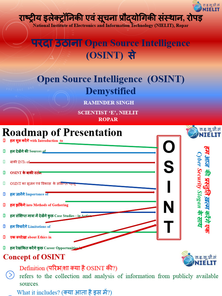 Understanding Open Source Intelligence (OSINT) | PDF | Signals ...