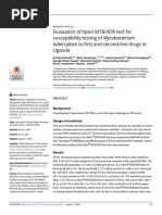 Xpert Assay Results Interpretation Guide | PDF | Tuberculosis | Health ...