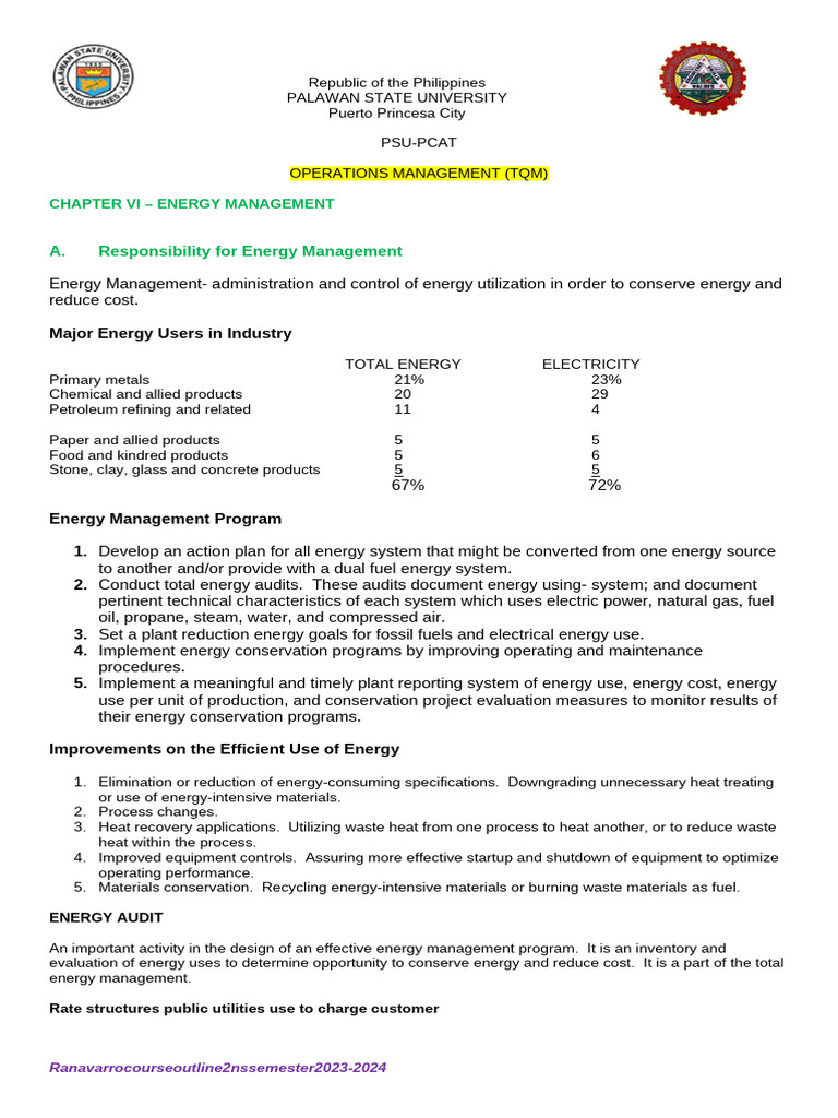 Energy Management Strategies in Industry | PDF | Fuels | Energy Development