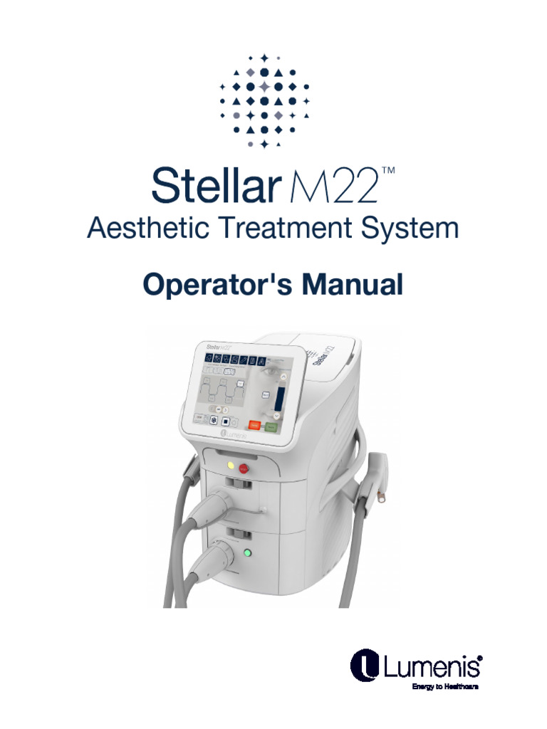 Lumenis Stellar M22 Operator's Manual | PDF