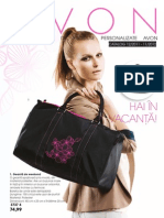 Avon Logo Produse Personalizate Flyer 2012