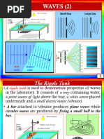 Ripple Tank Experiment Overview | PDF | Waves | Wavelength