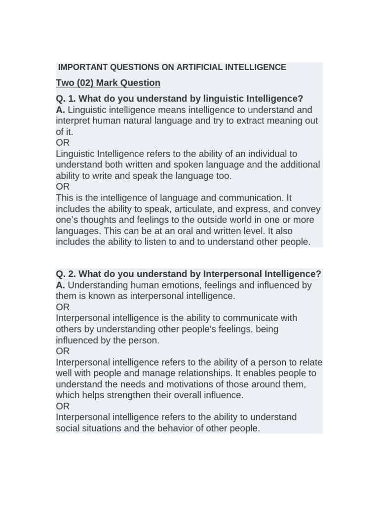 Key Concepts of Artificial Intelligence | PDF | Artificial Intelligence ...
