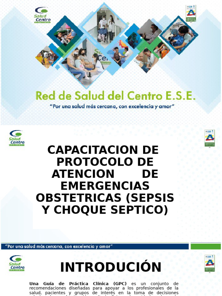 Protocolo de Atención en Emergencias Obstétricas | PDF | Septicemia ...