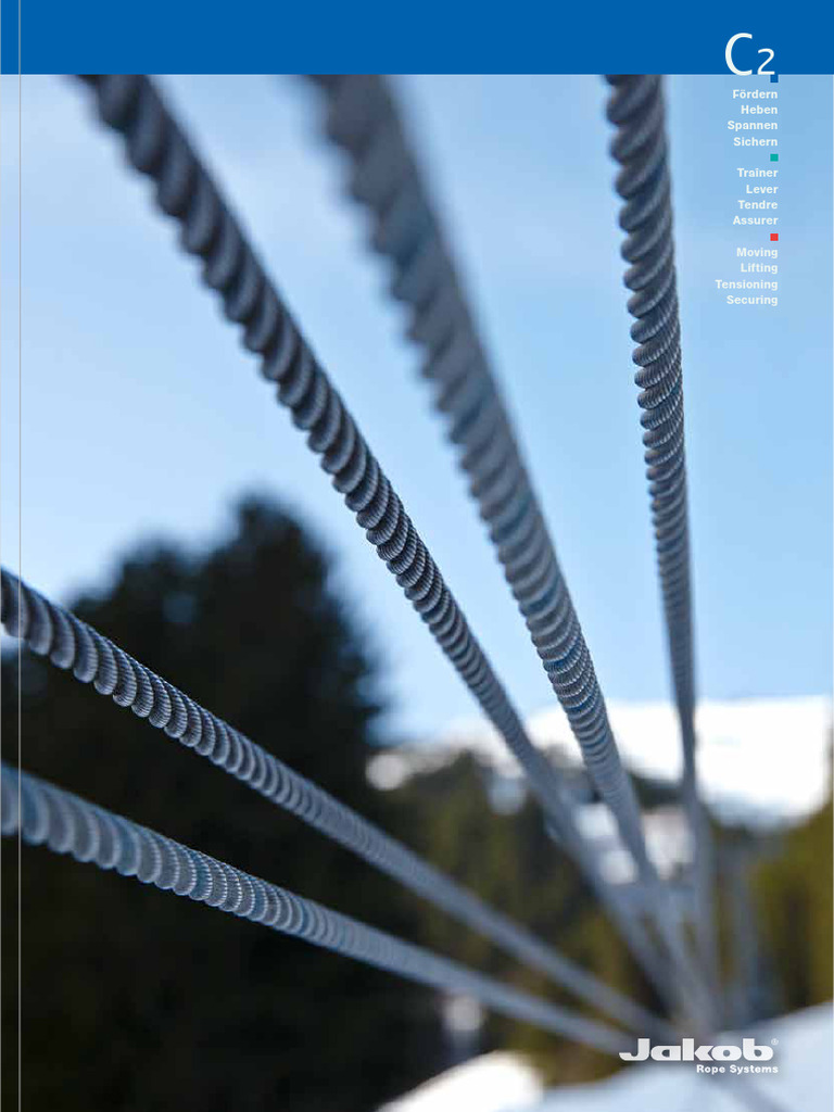 Jakob Rope Systems Catalogue C2 | PDF