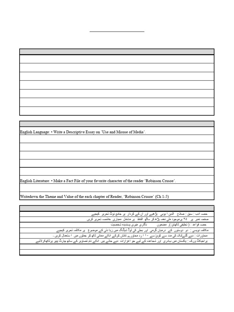 Class VII-1 | PDF
