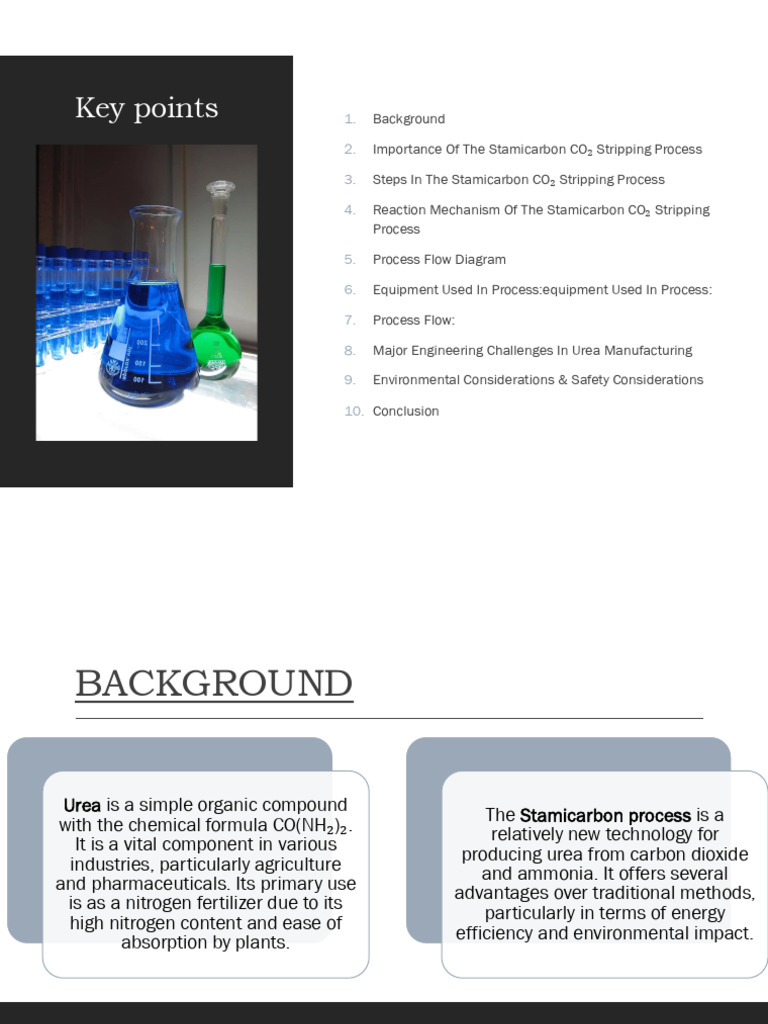 Stamicarbon CO₂ Stripping Process Overview | PDF | Urea | Carbon Dioxide