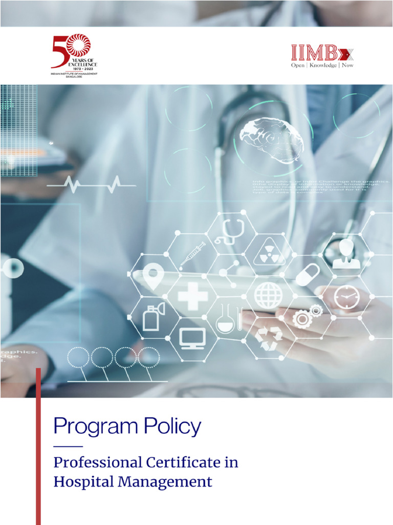 Hospital Management Certificate Guide | PDF