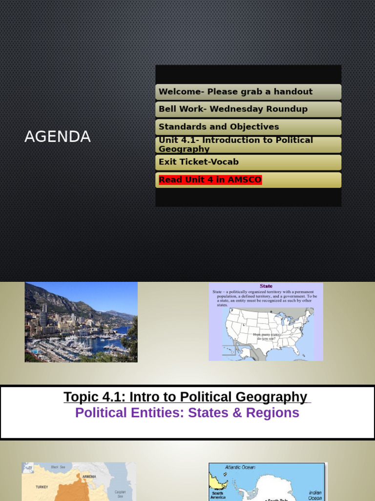 Introduction to Political Geography | PDF | Nation | Independence