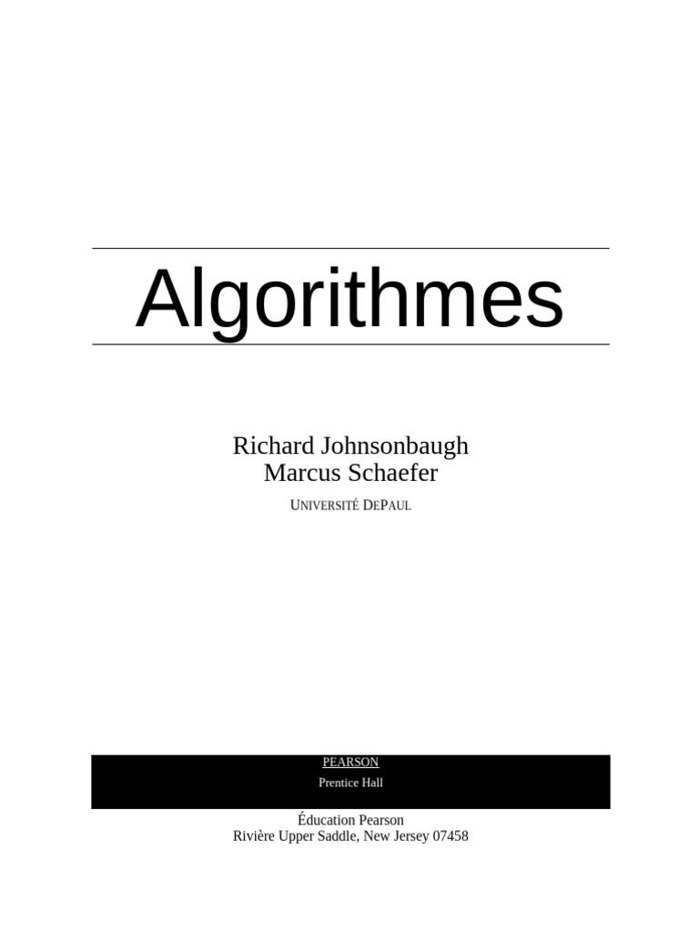 Introduction aux Algorithmes et Structures | PDF | Informatique ...