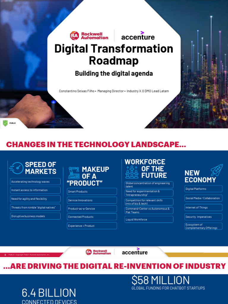 PlanDeTrabajoParaLaJornadaDigital Accenture | PDF | Analytics | Automation