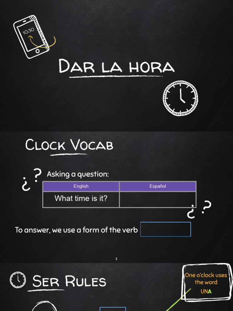 Clock Notes | PDF