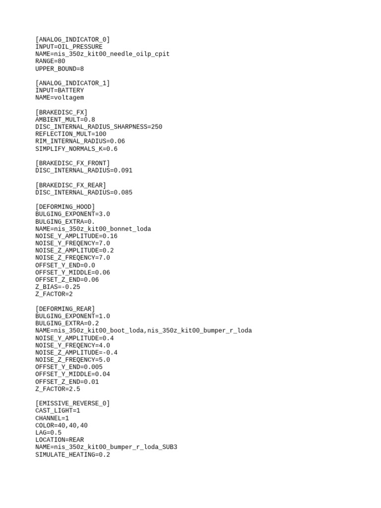 Ext Config - Ini-Flatten | PDF