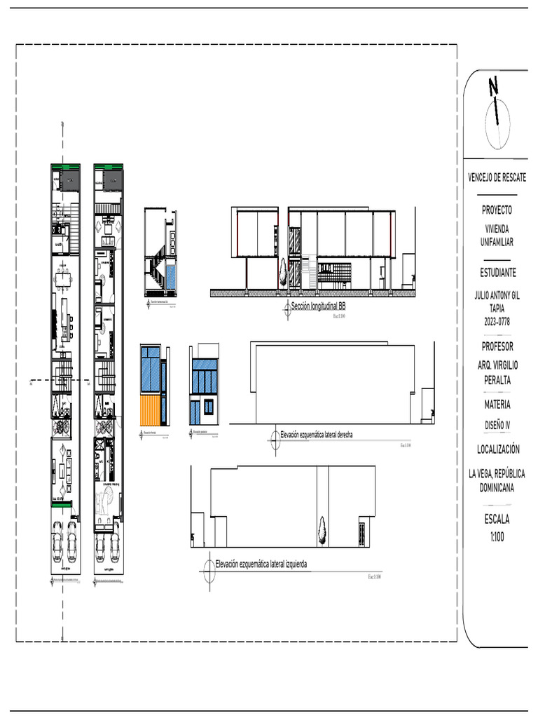 Proyecto de Vivienda Unifamiliar | PDF