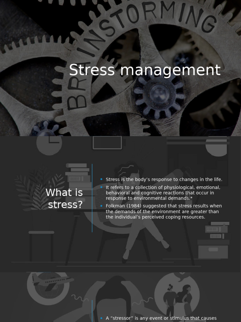 Effective Stress Management Techniques | PDF | Stress (Biology ...