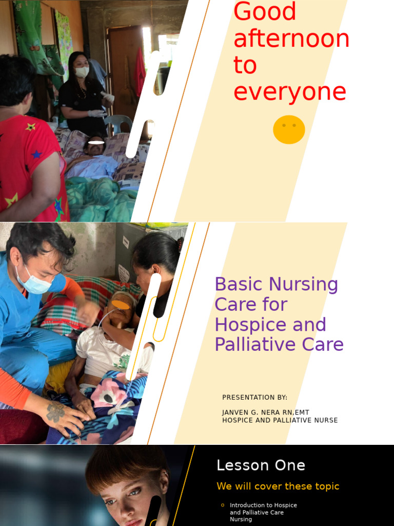 Hospice and Palliative Nursing Care Guide | PDF | Palliative Care ...