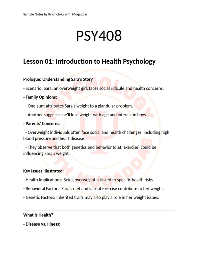 PSY408 | PDF | Well Being | Psychology