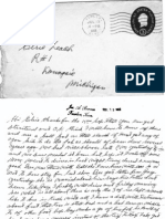 Letter2 From Joseph a Reeves to Daughter Elsie E. Reeves-Leach